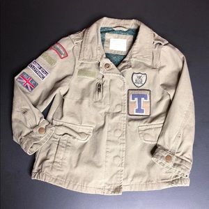 Zara Girls Military Jacket